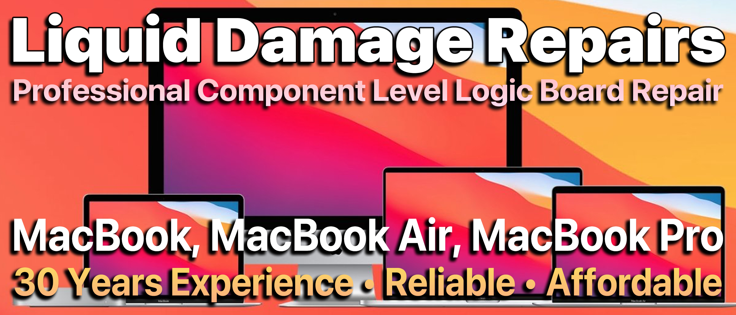 Liquid Spill Damage Mac Repairs